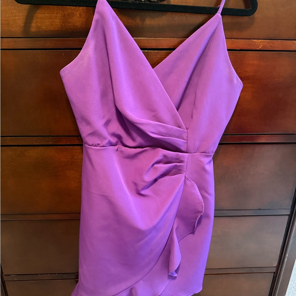 DO+BE Vibrant Purple Mini Dress